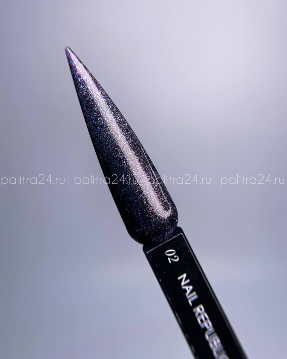 Nail Republic, DIAMOND TOP №2 с шиммером (10 мл)