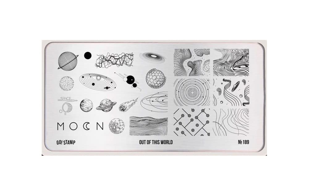 Go! Stamp, Пластина для стемпинга 189 Out Of This World