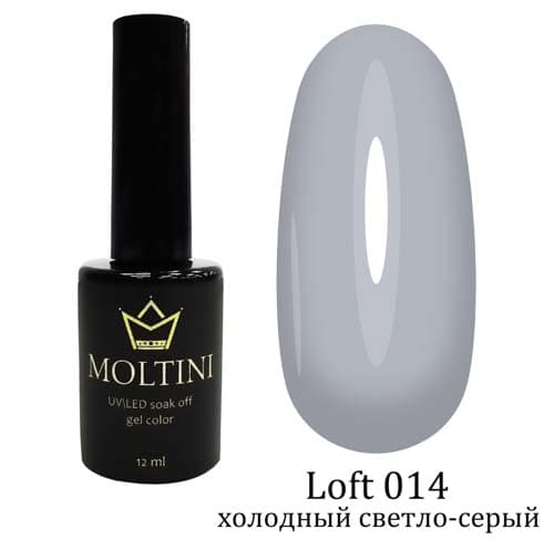 Moltini цветной гель-лак "Loft" 014. 12 мл.