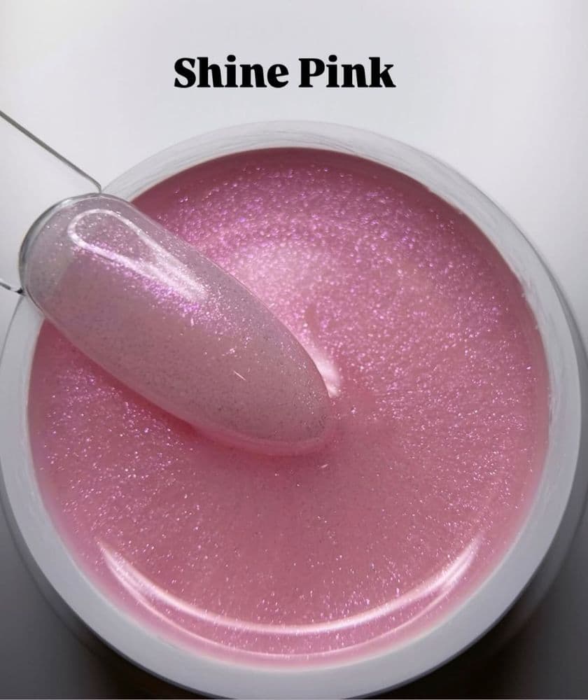 ATASHI EXPERT gel HEMA FREE Ecotech, Shine Pink ,15мл