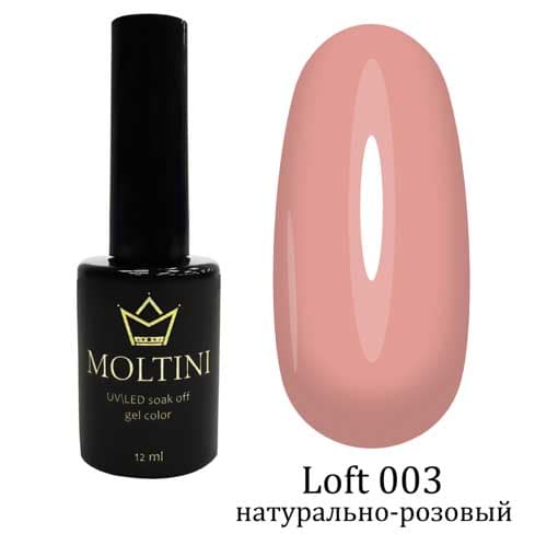 Moltini цветной гель-лак "Loft" 003. 12 мл.
