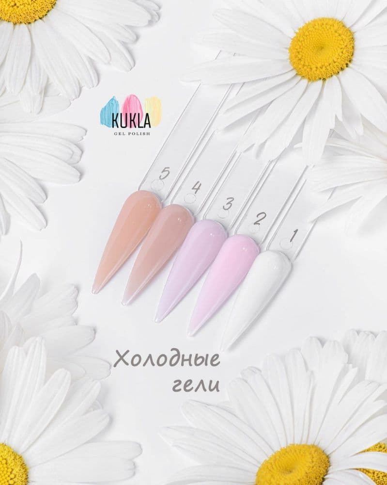 Kukla,  Гель 05 Холодный 15мл Коллекция холодный гель