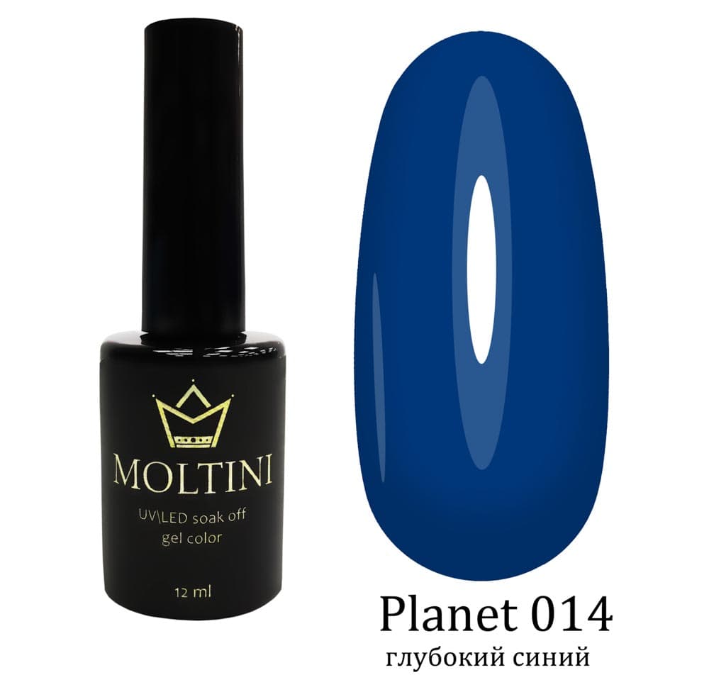 Moltini цветной гель-лак "Planet" 014. 12 мл. #