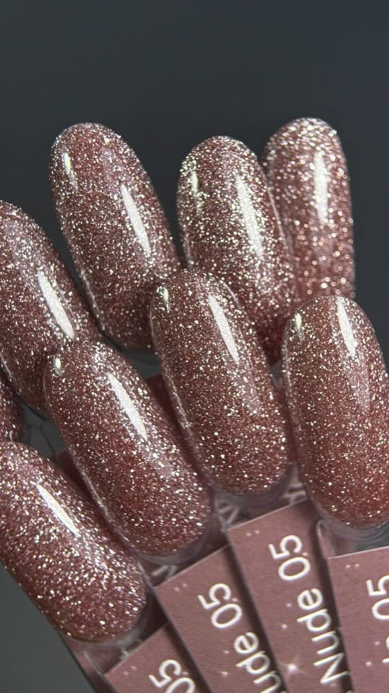 iPerfect, Nude light color gel 05 - гель-лак светооражающий для ногтей, 10гр флакон с кистью