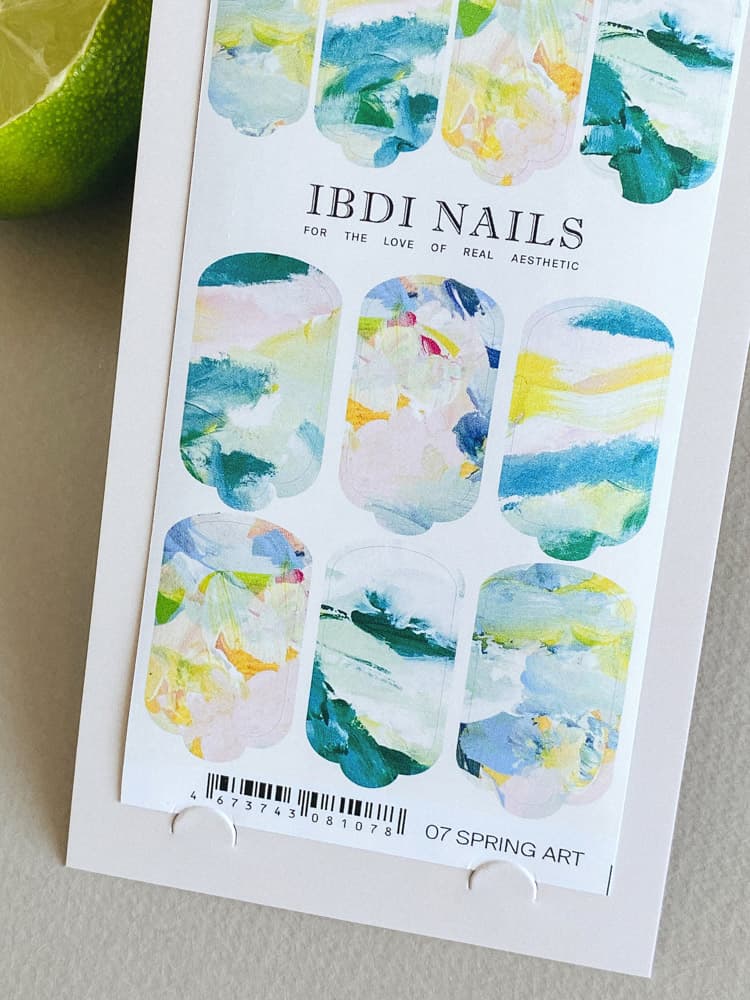 IBDI,  Пленки для маникюра IBDI NAILS 07 SPRING ART