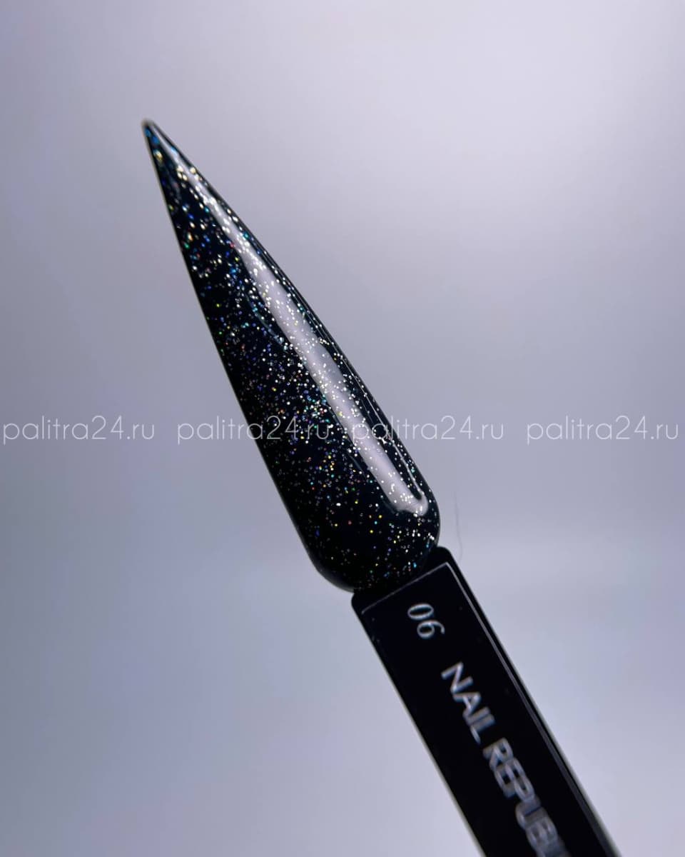 Nail Republic, DIAMOND TOP №6 с шиммером GLOSS (10 мл)
