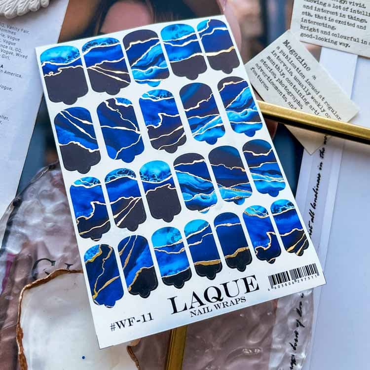 "LAQUE" Пленки NAIL WRAPS FOIL №11