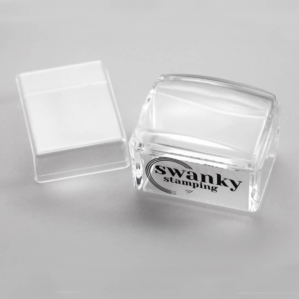 Swanky Stamping, Штамп силиконовый, прозрачный,  прямоугольный 2,5*3,5см