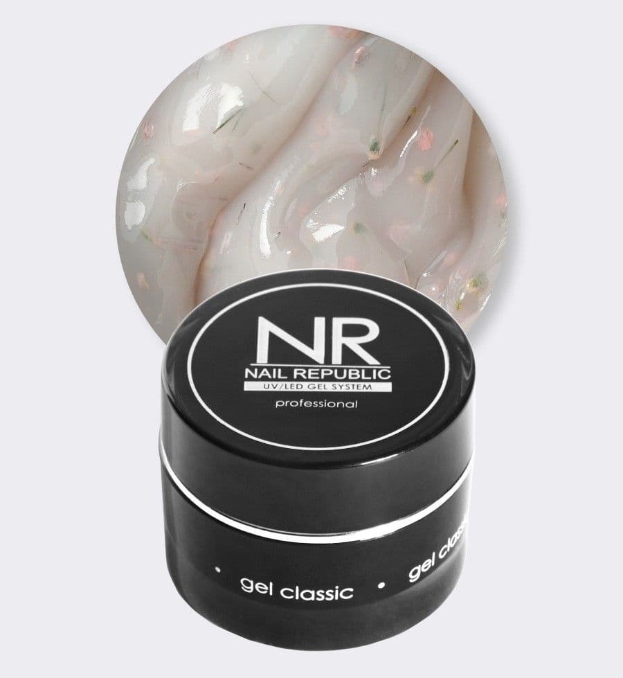 Nail Republic, Garden gel с сухоцветами №301 (15 гр)