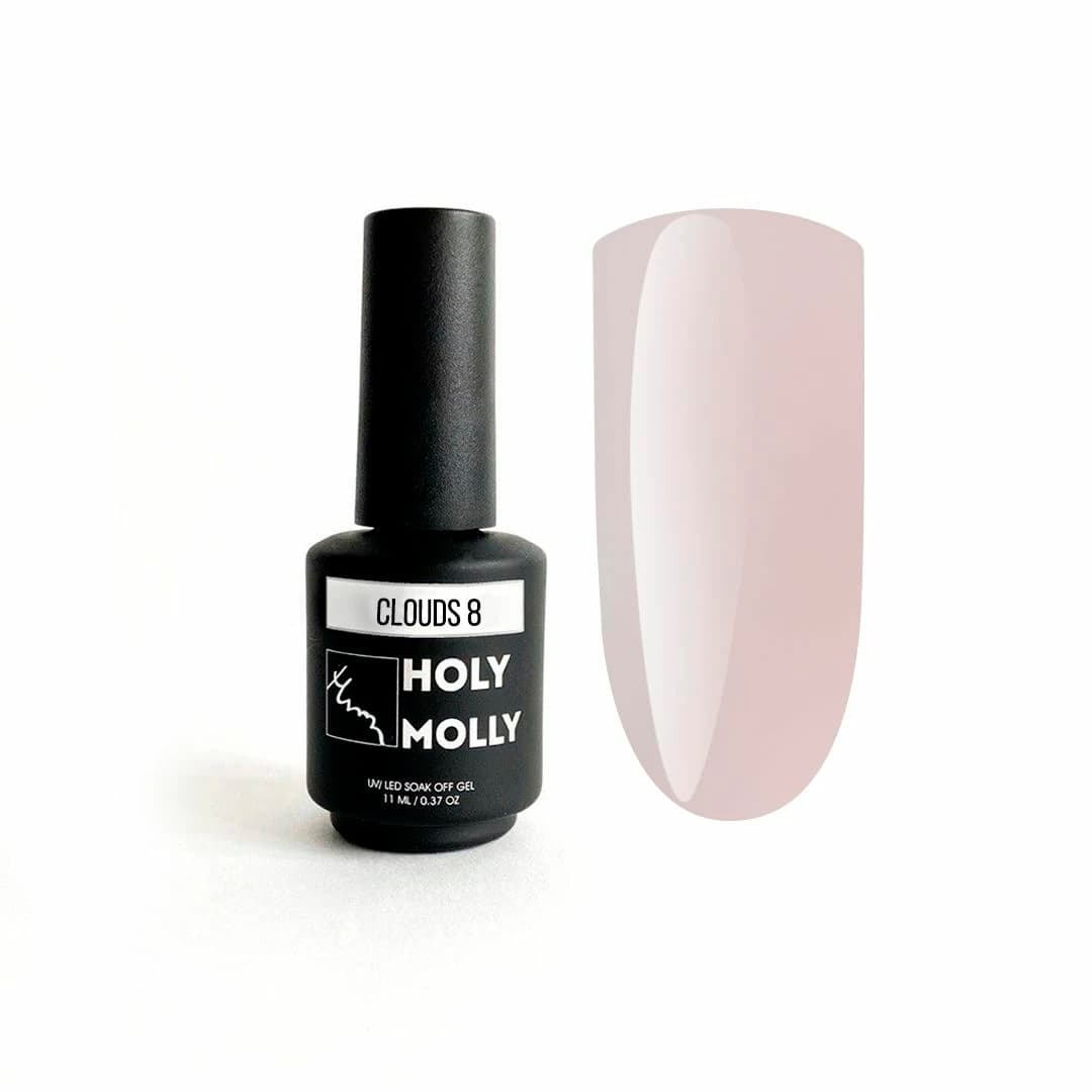 Holy Molly, Гель-лак CLOUDS №8 11ml