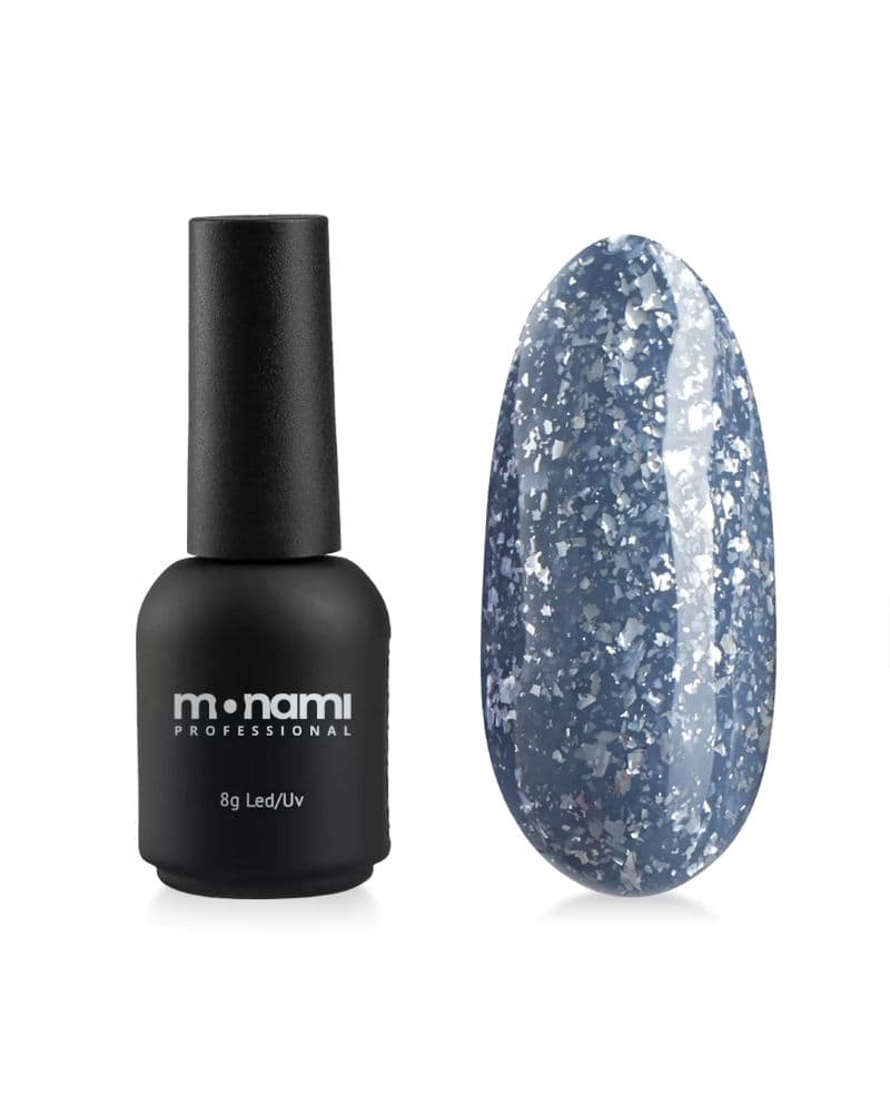Monami Гель-лак Potal Silver Blue 8гр
