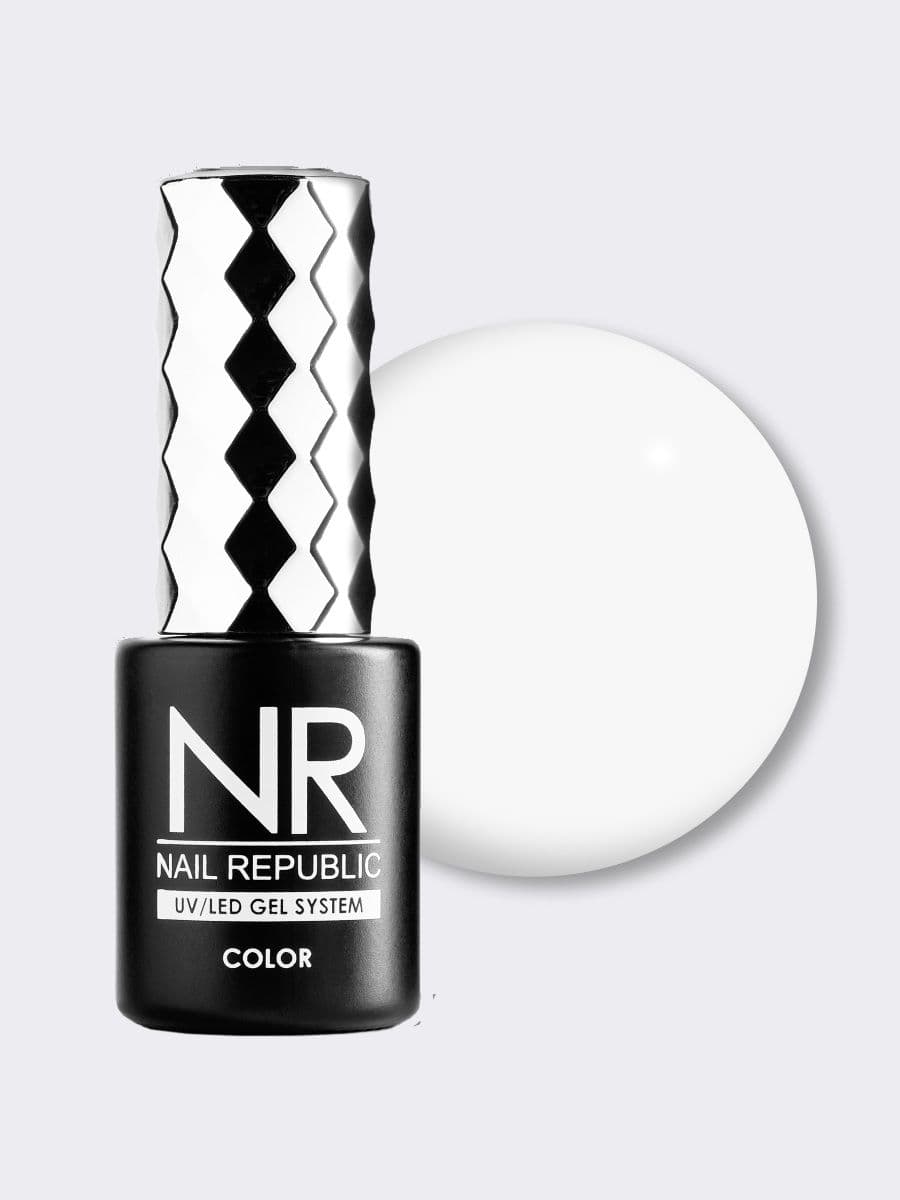 Nail Republic, 000/1 Classic/Vamp гель-лак , Ультра-белый (10мл)