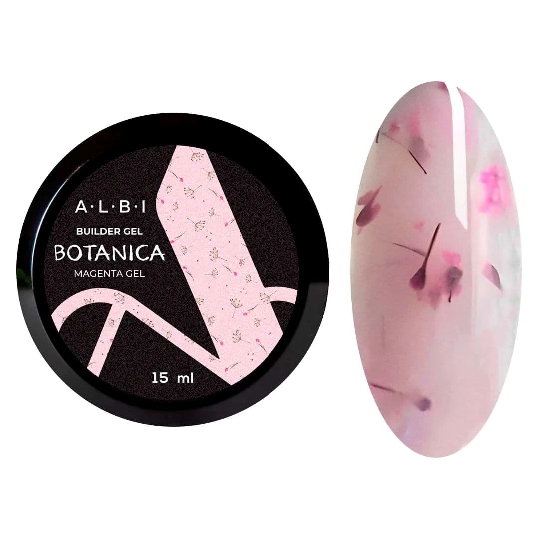 ALBI, Builder BOTANICA Magenta (с сухоцветами) , 15 мл