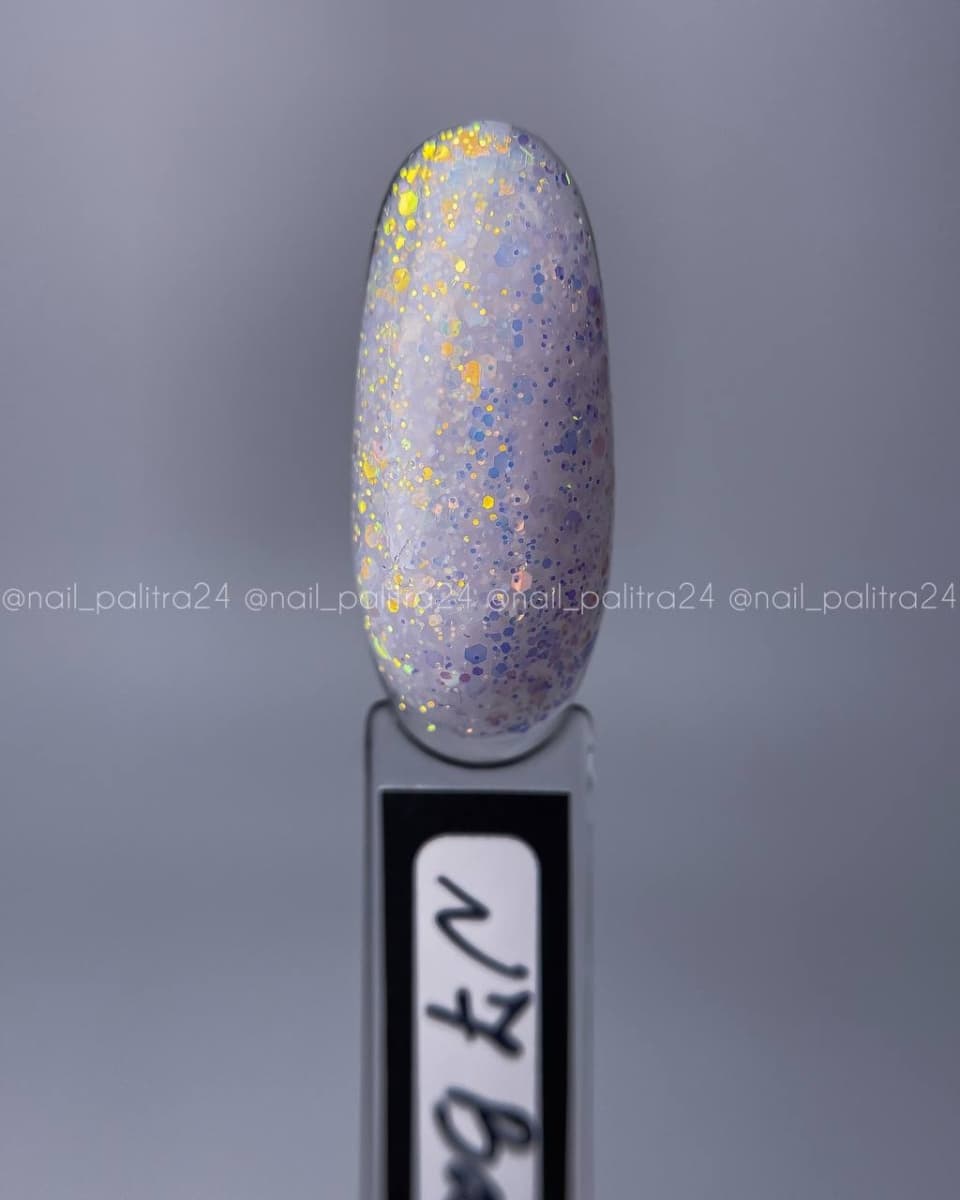 Grattol Rubber Base Opal Glitter №7  9 ml