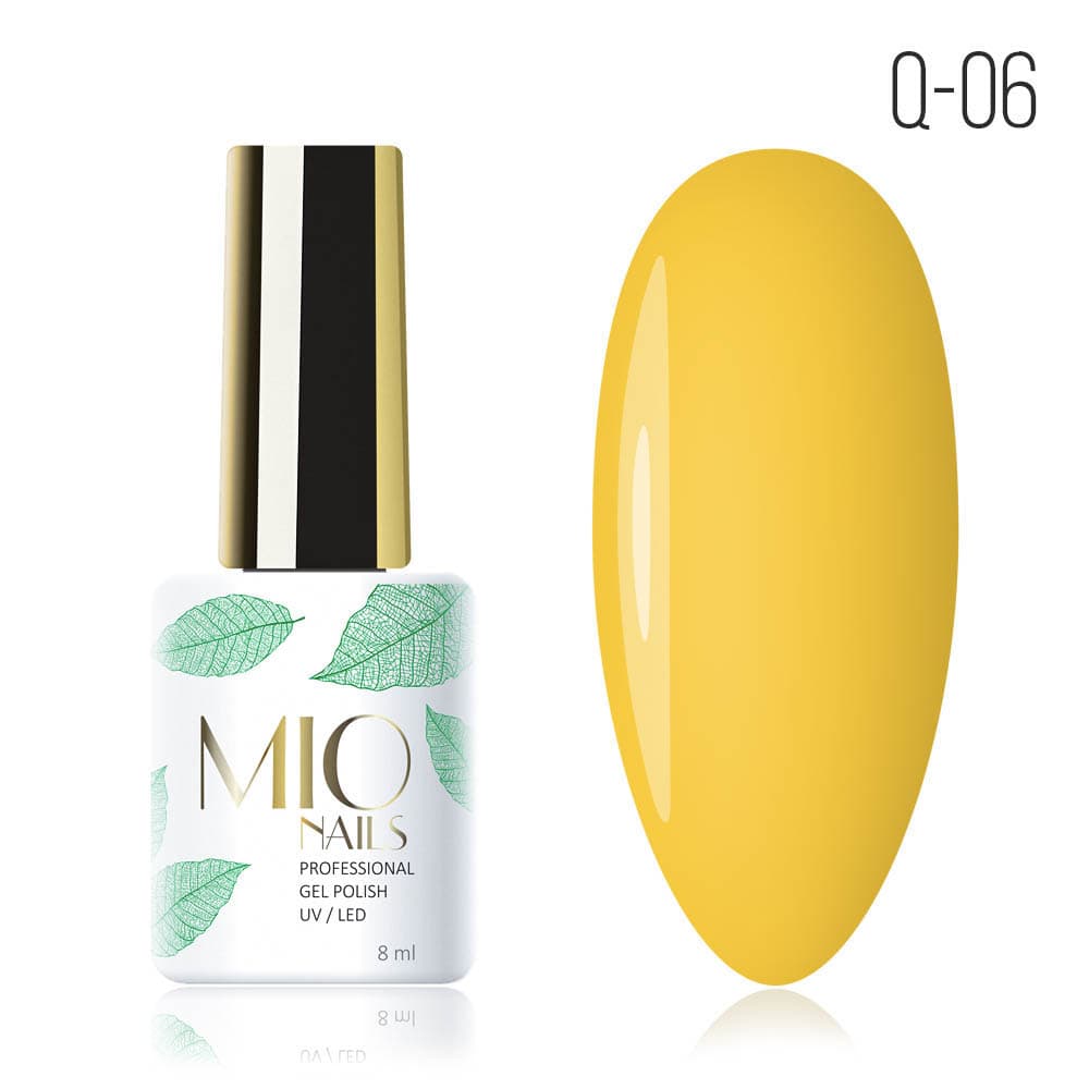 MIO Nails, Q-06. Сочный лимон
