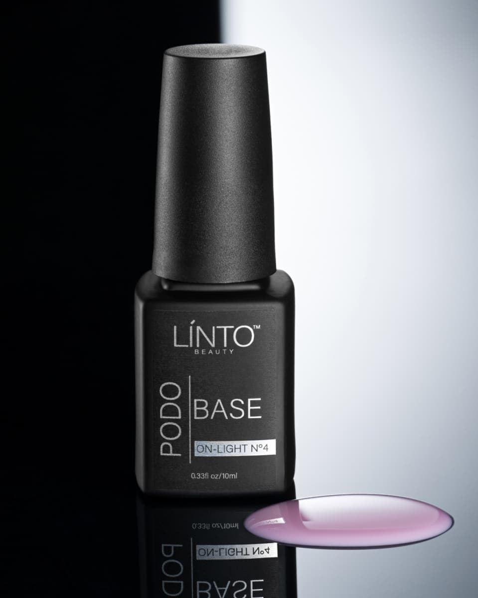 Linto, PODO BASE ON-LIGHT №4 10 ml (База для педикюра)