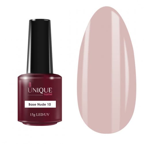 Unique, База Нюд 10 (Nude 10) (15ml)