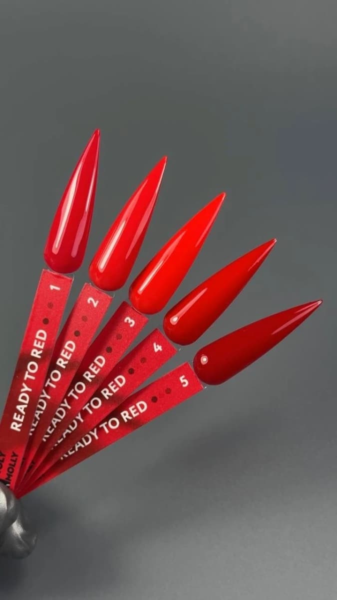 Holy Molly, Гель-лак  Ready to Red  №1 11ml
