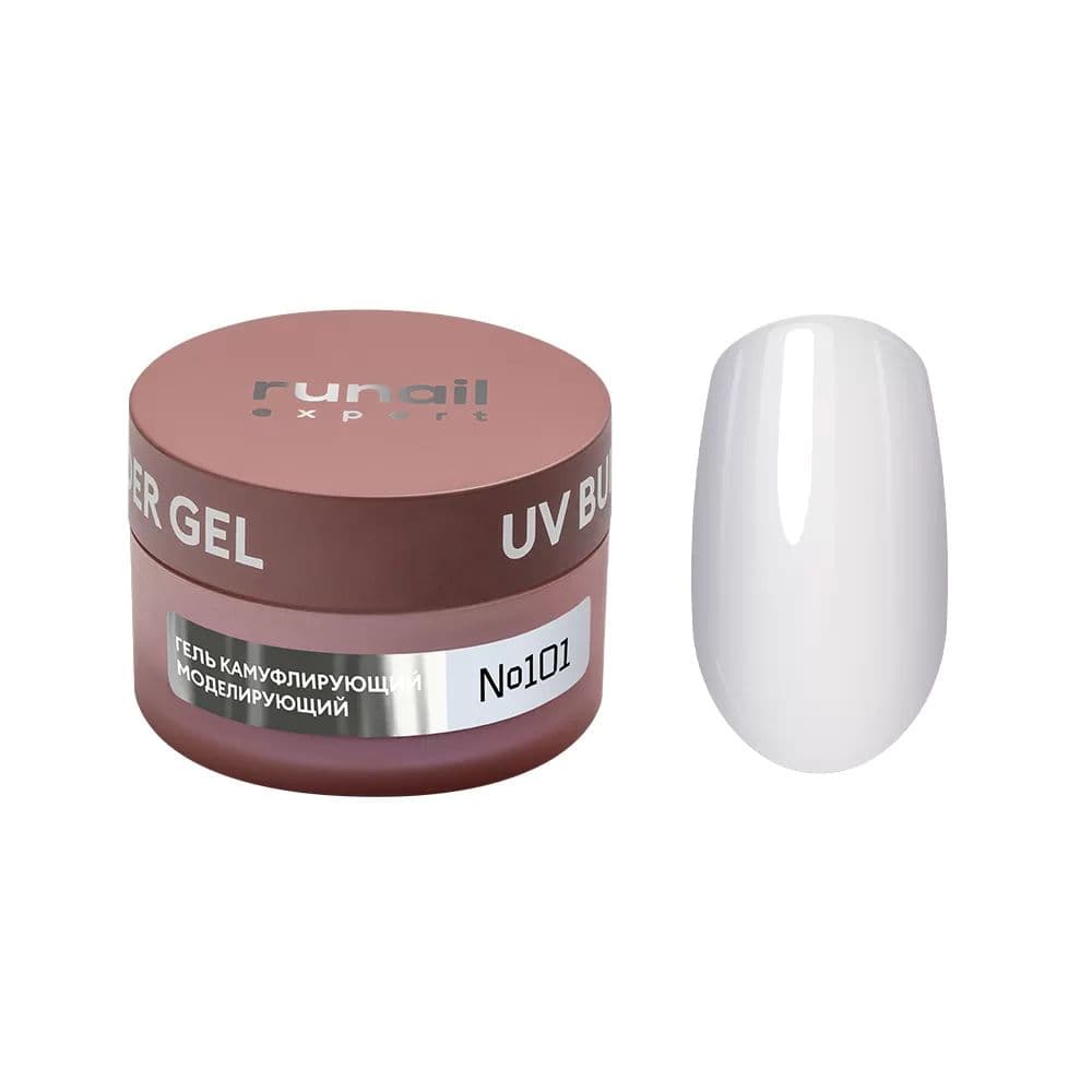 Runail, Гель моделирующий UV BULDER GEL Expert № 101, 50г банка