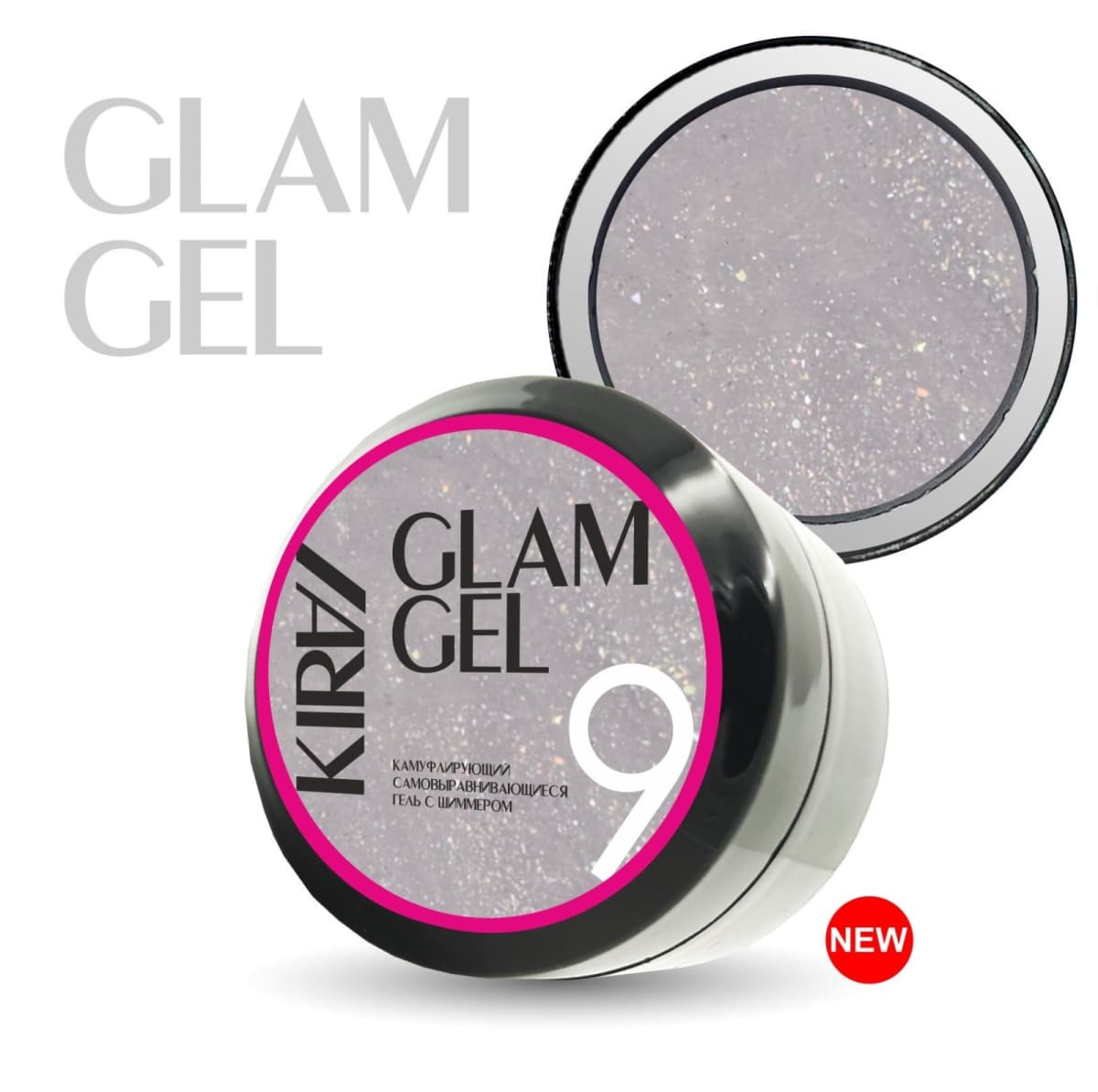 КИРА гель GLAM GEL 009 15гр