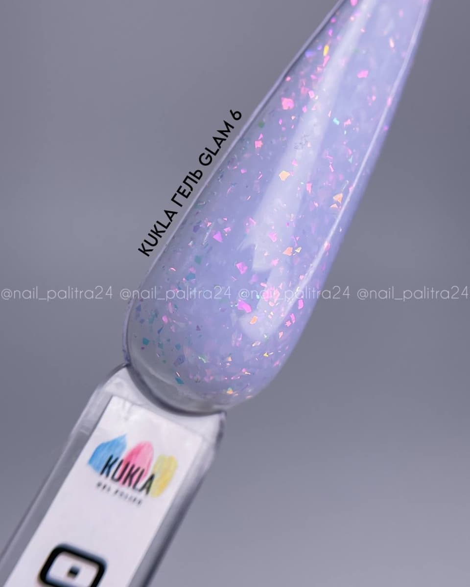 Kukla,  GLAM Гель 06 50мл лаванда