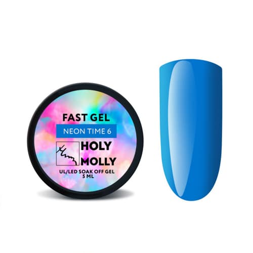 Holy Molly, FAST GEL NEON TIME 6 15ml