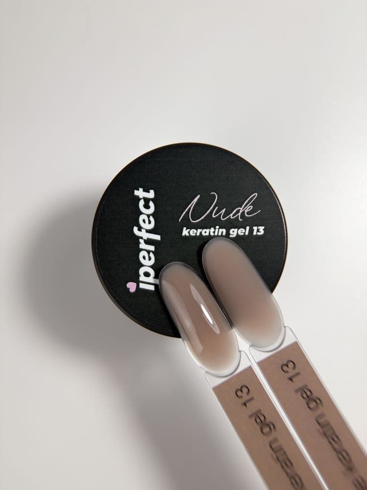 iPerfect, Nude keratin gel 13 - гель для укрепления и моделирования ногтей 15гр