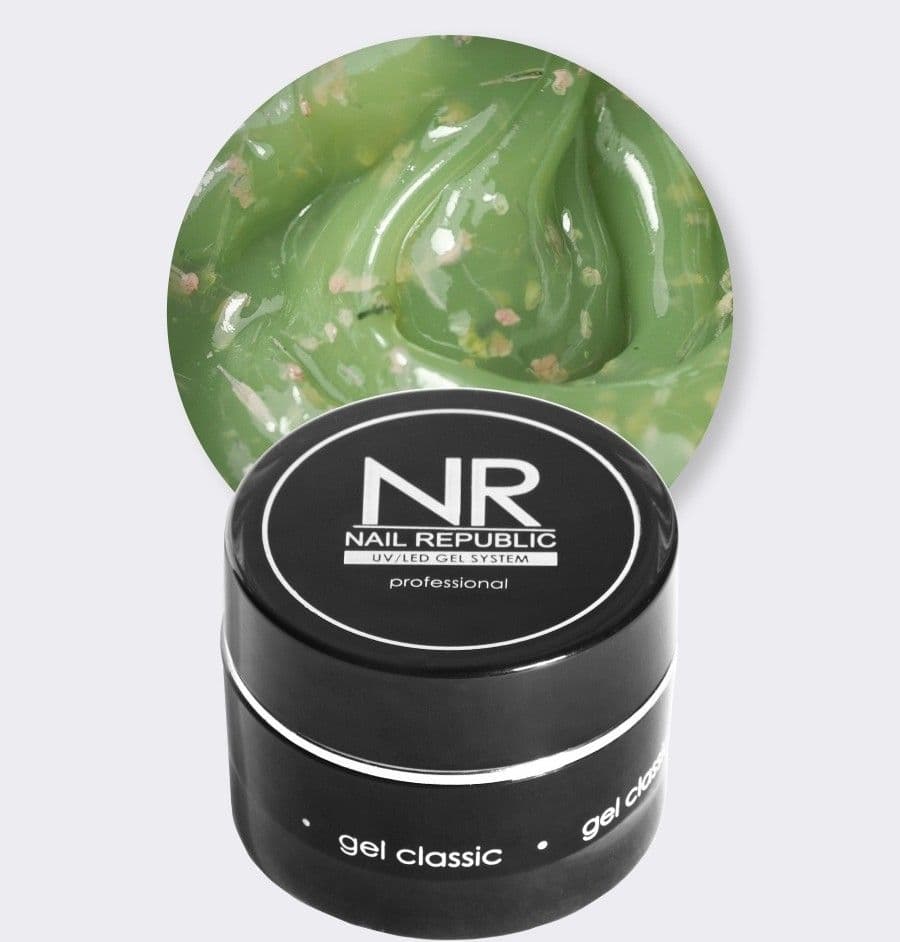Nail Republic, Garden gel с сухоцветами №296 (15 гр)