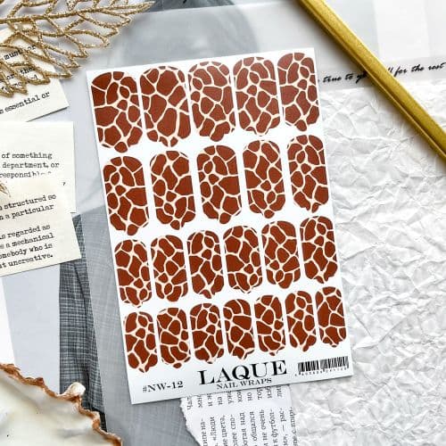 "LAQUE" Пленки NAIL WRAPS №12