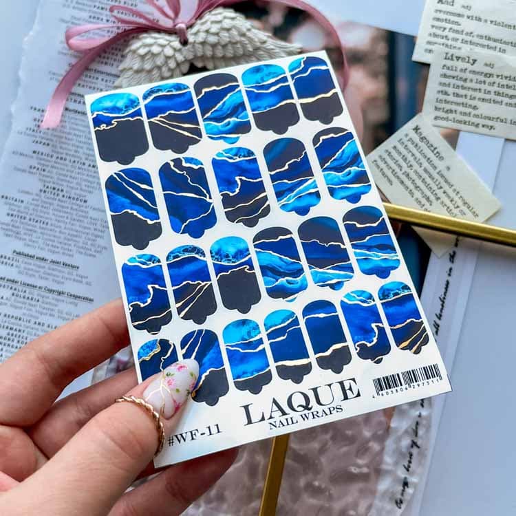 "LAQUE" Пленки NAIL WRAPS FOIL №11
