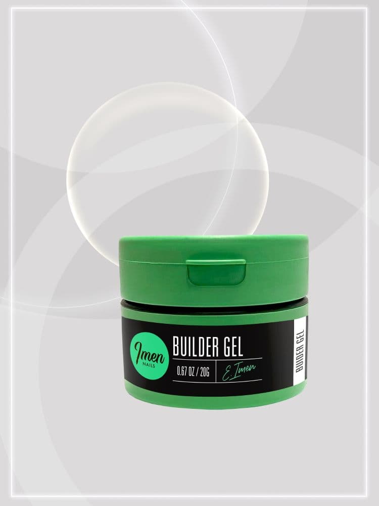 Imen, Builder gel Ultra Clear (гель для моделирования ультра прозрачный) 20g