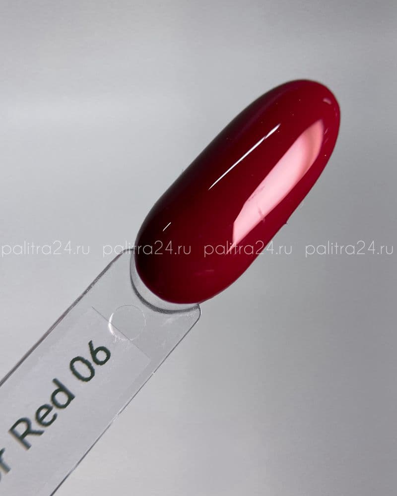 iPerfect, Red color gel 06, 10гр стеклянный флакон с кистью