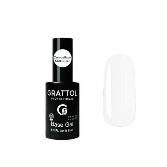 Grattol Base Camouflage Milk Clear 9ml