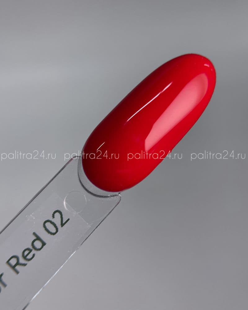 iPerfect, Red color gel 02, 10гр стеклянный флакон с кистью