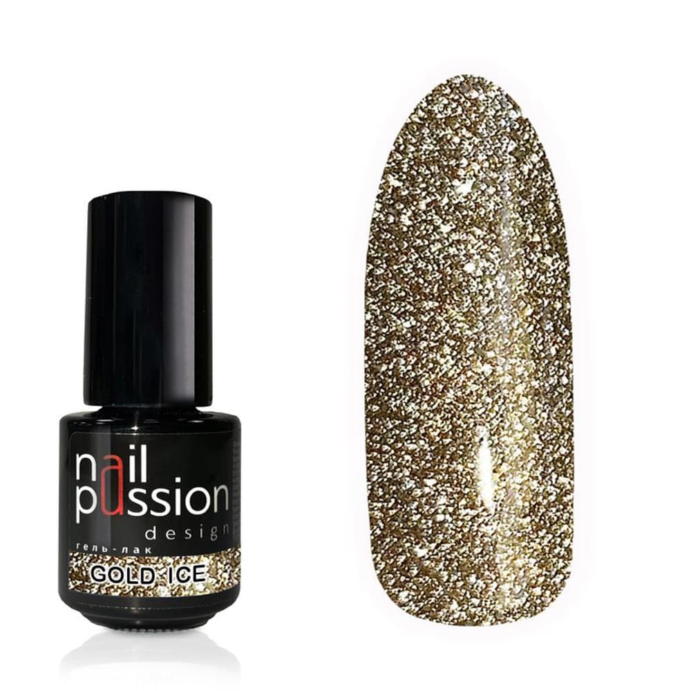 Nail Passion, Гель-лак GOLD ICE 4703/5 #
