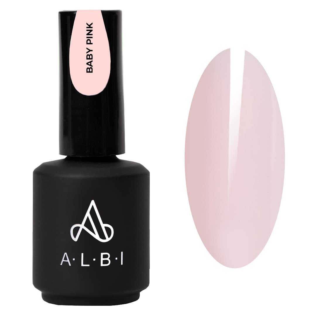 ALBI, Жидкий гель LIQUID GEL Baby Pink,15ml