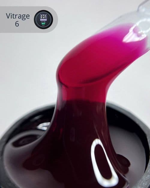 ATASHI Smart Uv gel, Vitrage 6, 15 мл.