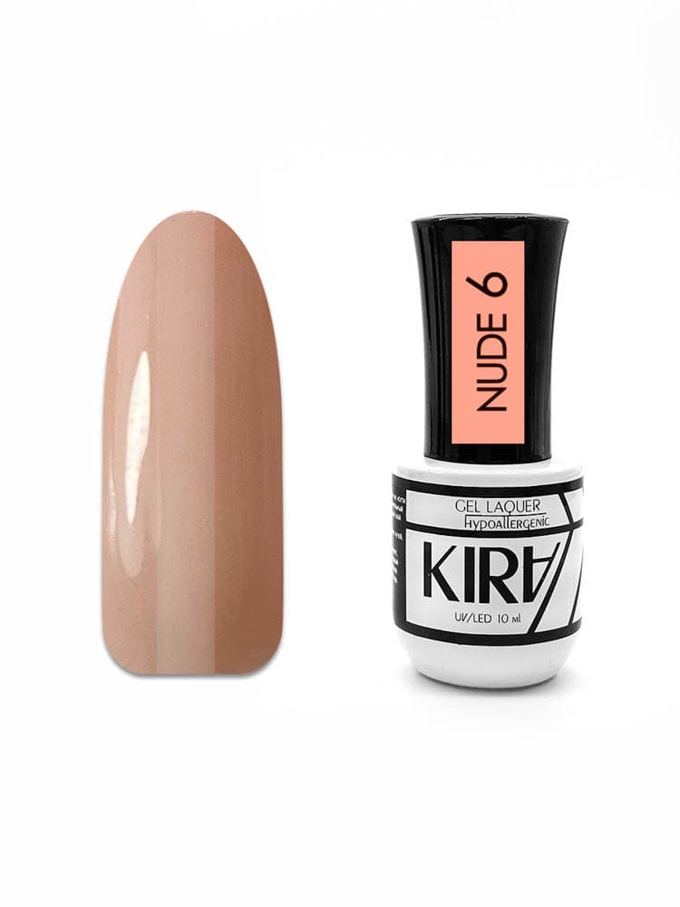 КИРА гель-лак   NUDE  006 10 мл.#