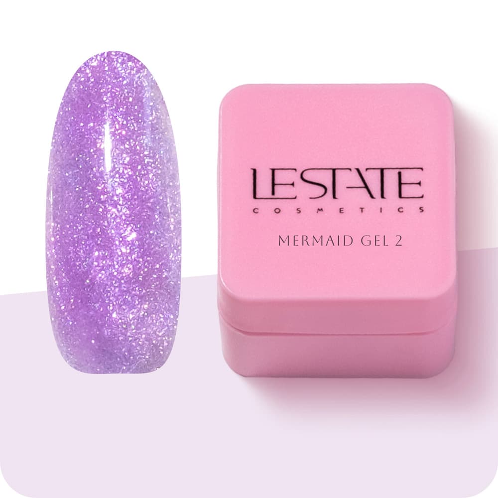 Lestate, Гель Русалка Mermaid №002 25 г #