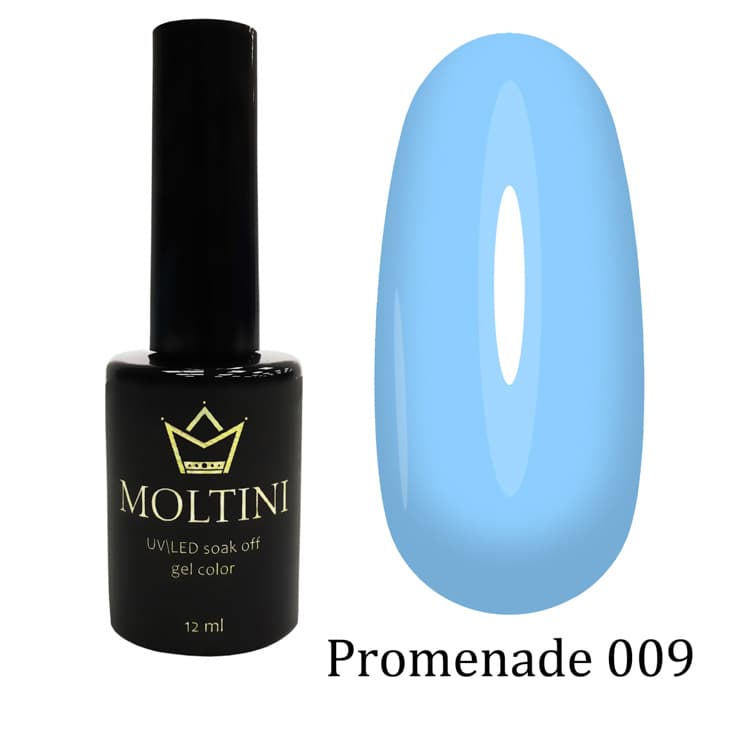 Moltini цветной гель-лак "Promenade" 009. 12 мл. #