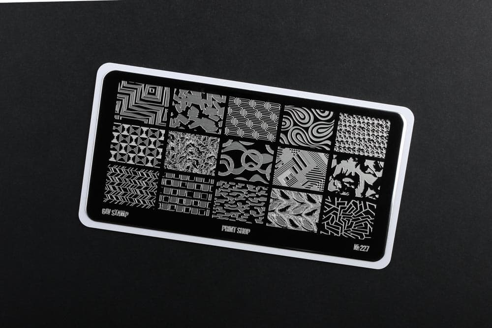 Go! Stamp, Пластина для стемпинга 227 Print Shop
