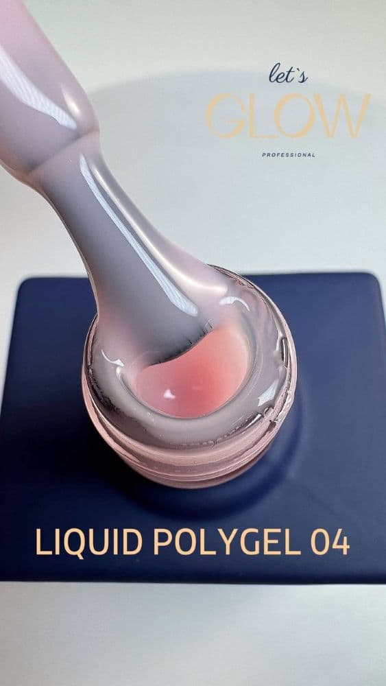LetsGlow Liquid Polygel №04 15гр