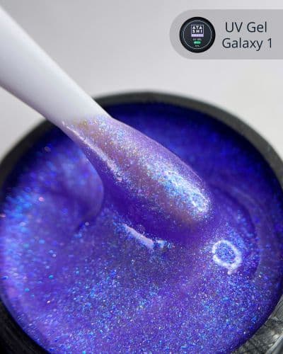 ATASHI Smart Uv gel, Galaxy 1 , 15мл