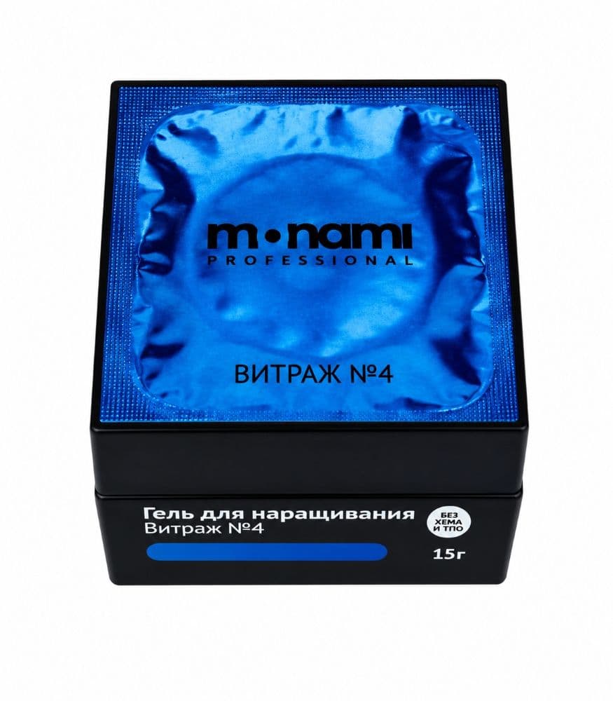 Monami Гель для наращивания Витраж №4 15г