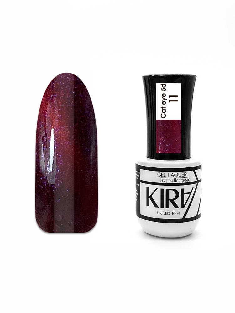 КИРА гель-лак CAT EYE 5D 011 10мл