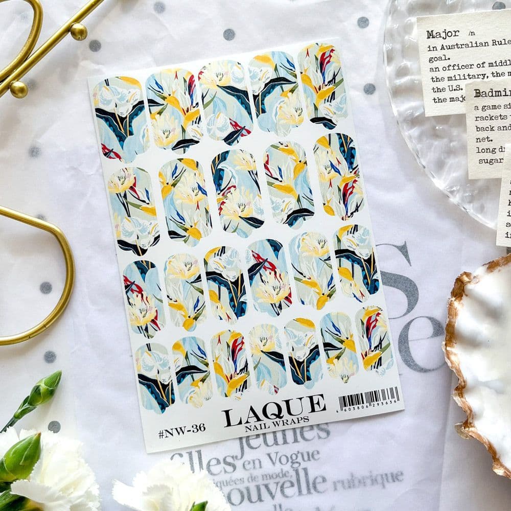 "LAQUE" Пленки NAIL WRAPS №36
