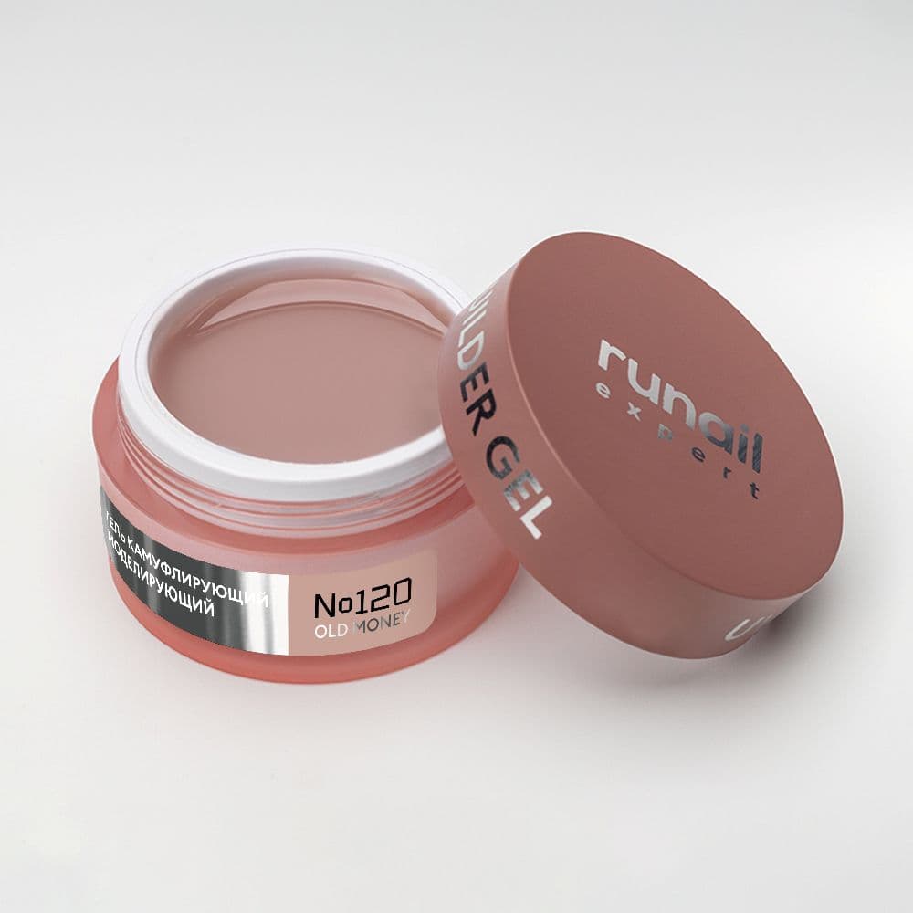 Runail, Гель моделирующий UV BULDER GEL Expert № 120, 50г банка