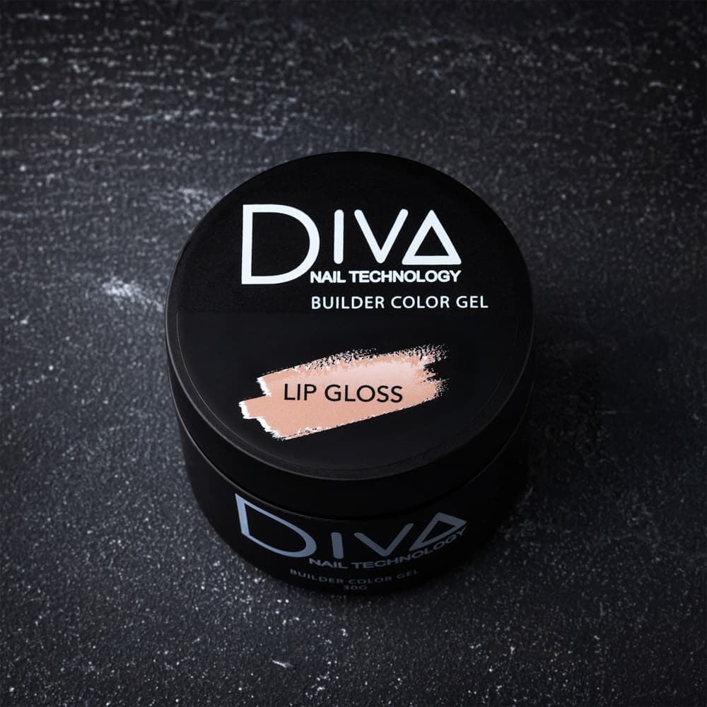 Diva NT, Builder gel Lip Gloss 30мл