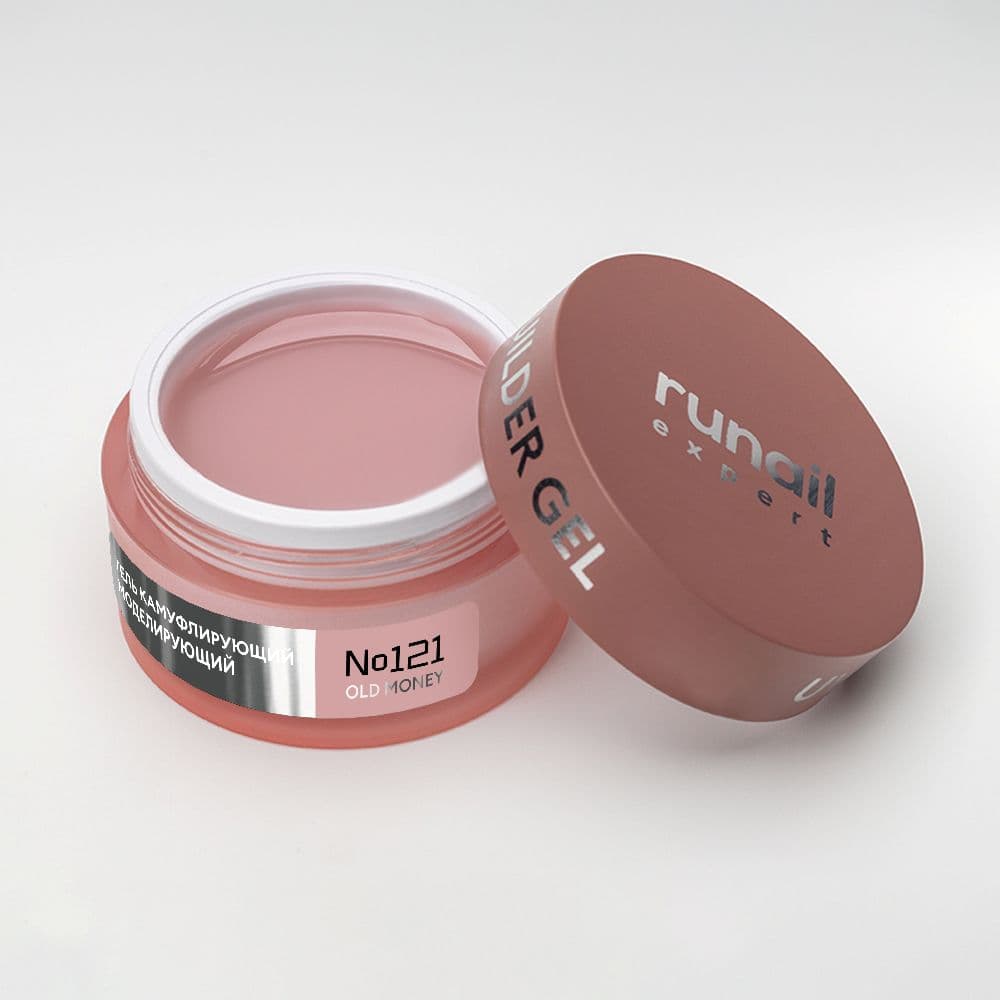 Runail, Гель моделирующий UV BULDER GEL Expert № 121, 50г банка