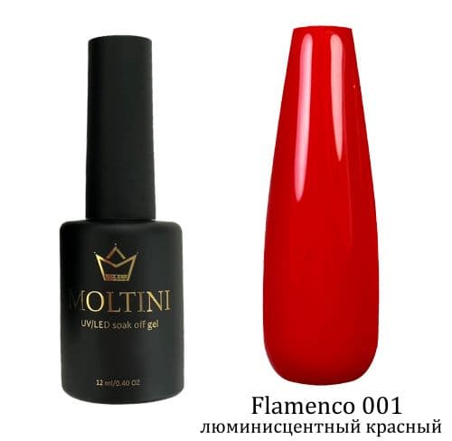 Moltini Гель-лак "Flamenco" 001. 12мл